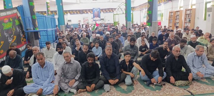 تصاویر/ اقامه نمازجمعه شهر ریگان