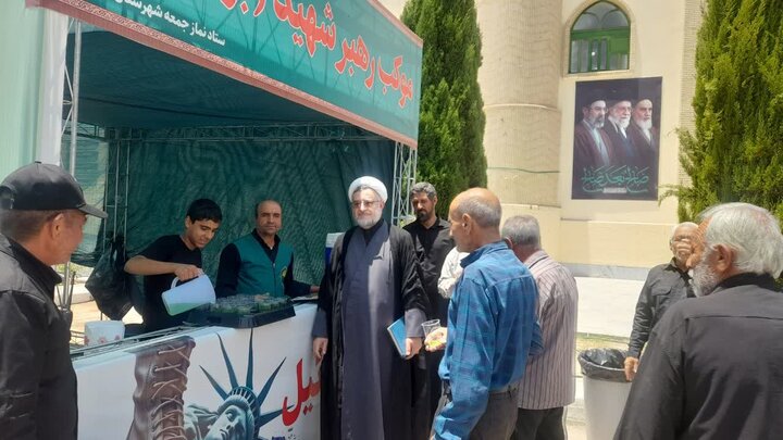 تصاویر/ اقامه نمازجمعه شهربابک