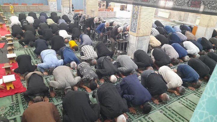 تصاویر/ اقامه نمازجمعه شهر راین