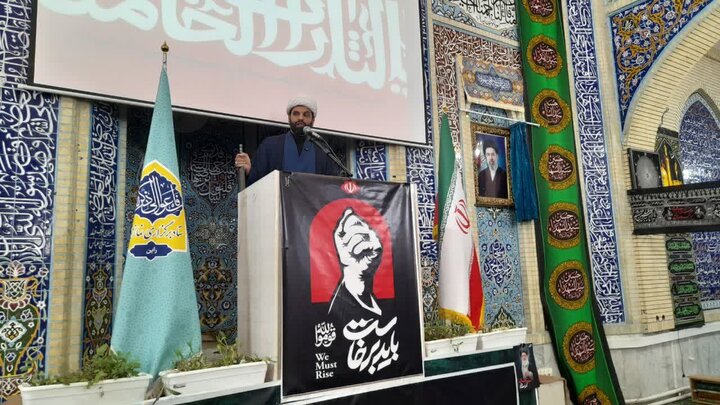 تصاویر/ اقامه نمازجمعه شهر راین