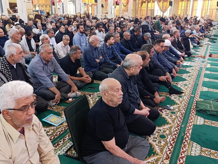 تصاویر/ آیین عبادی سیاسی نمازجمعه امروز شهر بوشهر