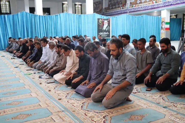 تصاویر/ اقامه نمازجمعه شهر قلعه گنج
