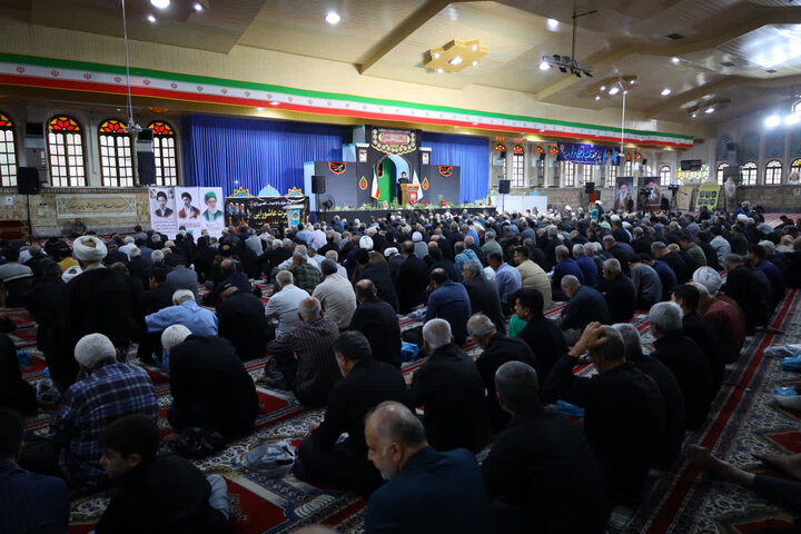 تصاویر/ نماز عبادی سیاسی جمعه شهرستان ساری