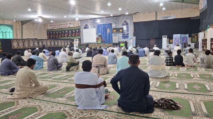تصاویر/ آیین عبادی سیاسی نماز جمعه شهرستان دلگان