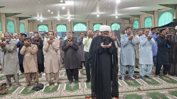 تصاویر/ آیین عبادی سیاسی نماز جمعه شهرستان دلگان