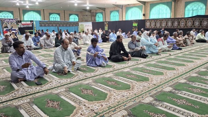 تصاویر/ آیین عبادی سیاسی نماز جمعه شهرستان دلگان