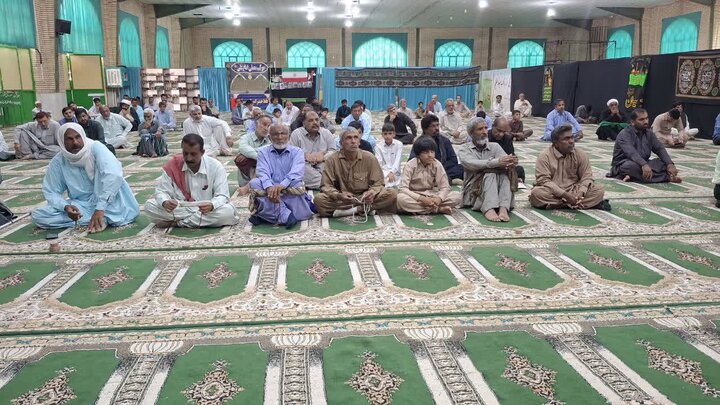 تصاویر/ آیین عبادی سیاسی نماز جمعه شهرستان دلگان