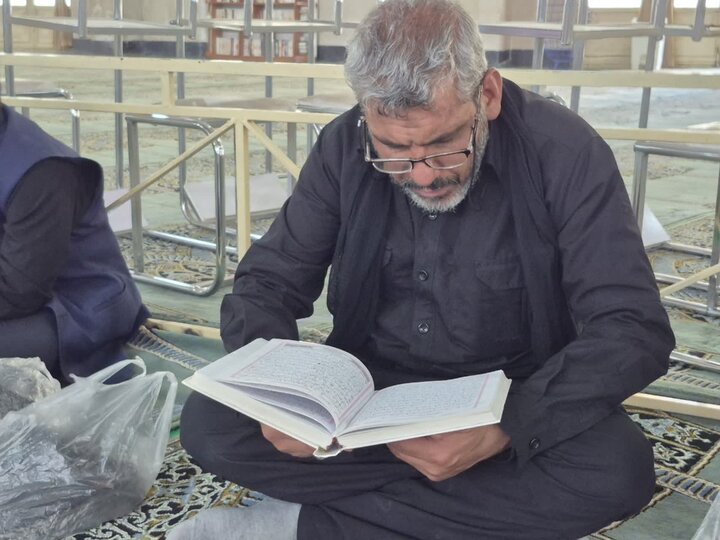 تصاویر/ برگزاری سوگواره امام شهید در مصلی نماز جمعه پاکدشت
