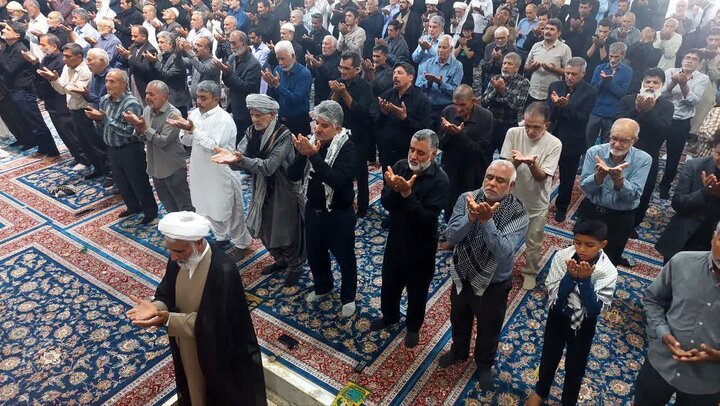 تصاویر/آیین عبادی سیاسی نماز جمعه شهرستان زابل