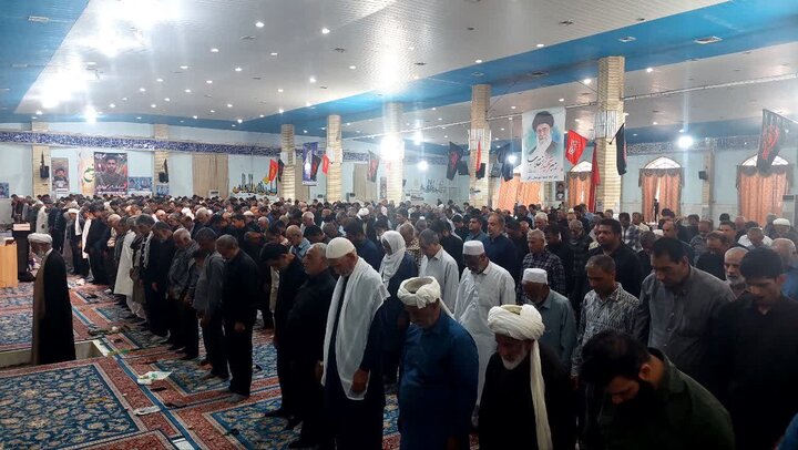 تصاویر/آیین عبادی سیاسی نماز جمعه شهرستان زابل