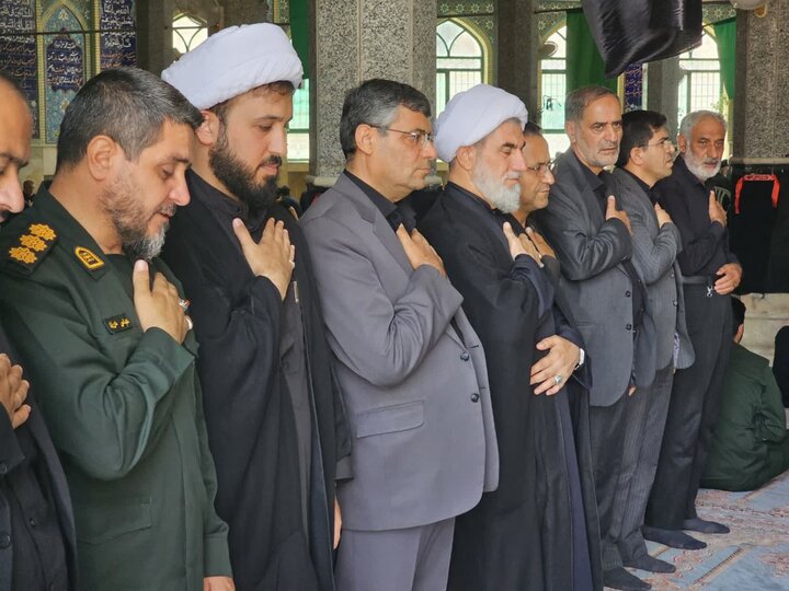 تصاویر / مراسم گرامیداشت قائد شهید امت در بوئین‌زهرا برگزار شد