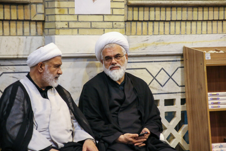 تصاویر/ عزاداری طلاب استان کرمان در مدرسه علمیه نواب مشهد مقدس