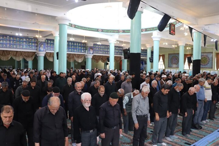 تصاویر/ اقامه نماز عبادی-سیاسی جمعه در شهرستان تکاب