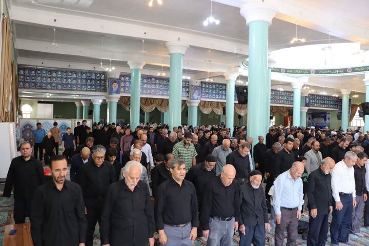 تصاویر/ اقامه نماز عبادی-سیاسی جمعه در شهرستان تکاب