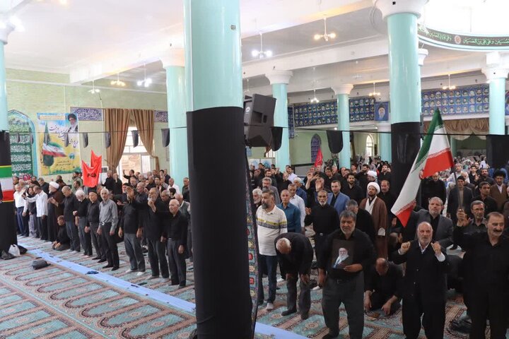 تصاویر/ اقامه نماز عبادی-سیاسی جمعه در شهرستان تکاب