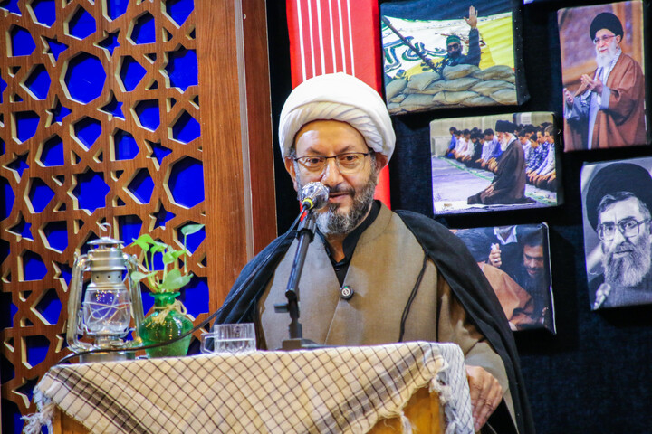 تصاویر/ عزاداری طلاب استان کرمان در مدرسه علمیه نواب مشهد مقدس