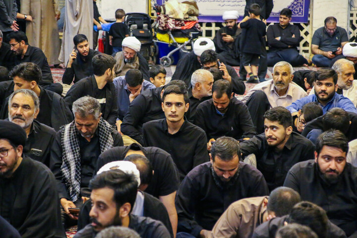 تصاویر/ عزاداری طلاب استان کرمان در مدرسه علمیه نواب مشهد مقدس