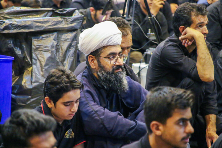 تصاویر/ عزاداری طلاب استان کرمان در مدرسه علمیه نواب مشهد مقدس