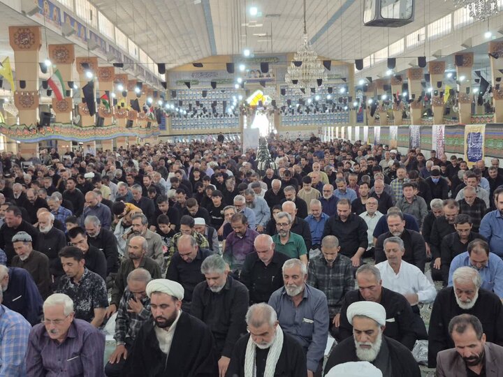 تصاویر/ نماز عبادی سیاسی جمعه در پاکدشت