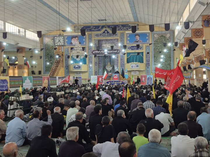 تصاویر/ نماز عبادی سیاسی جمعه در پاکدشت
