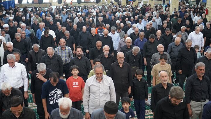 تصاویر/ اقامه آیین عبادی سیاسی نماز جمعه خوی