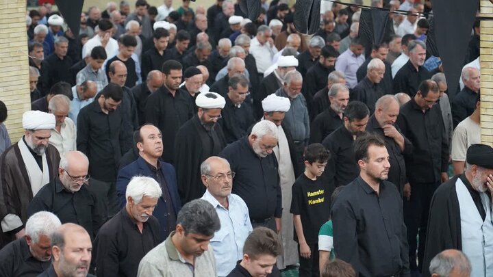 تصاویر/ اقامه آیین عبادی سیاسی نماز جمعه خوی