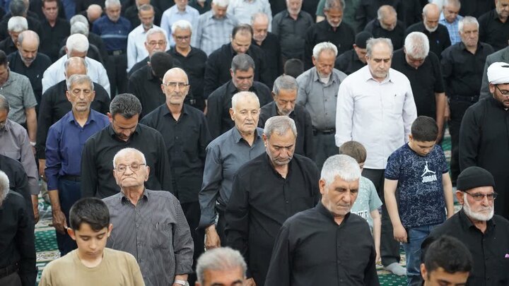 تصاویر/ اقامه آیین عبادی سیاسی نماز جمعه خوی