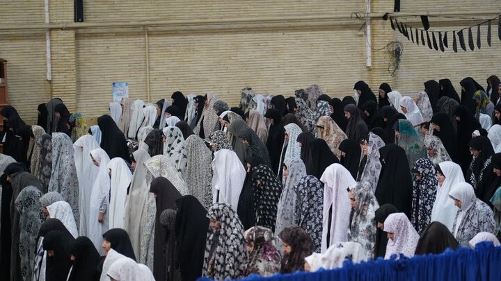تصاویر/ اقامه آیین عبادی سیاسی نماز جمعه خوی