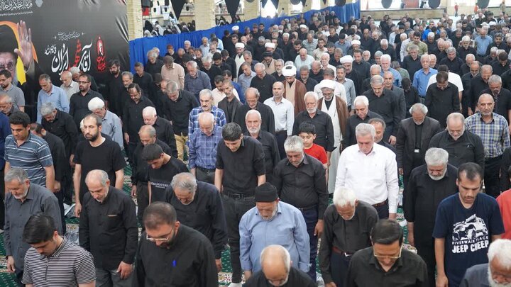تصاویر/ اقامه آیین عبادی سیاسی نماز جمعه خوی