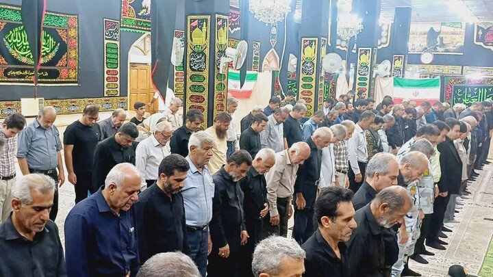 نماز جمعه بندرریگ به روایت تصویر