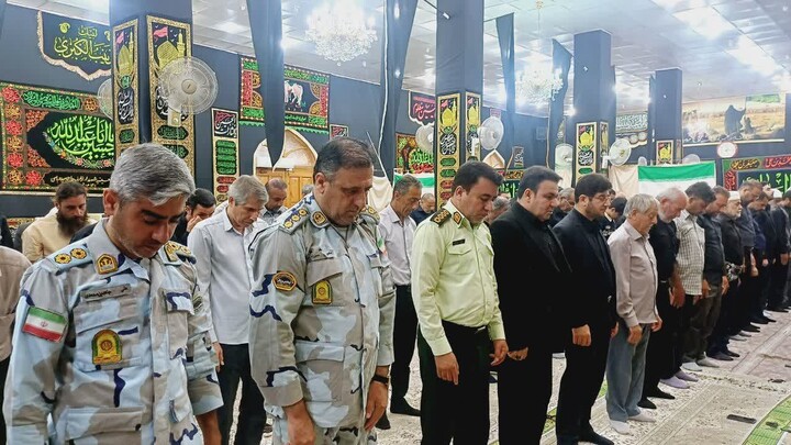 نماز جمعه بندرریگ به روایت تصویر
