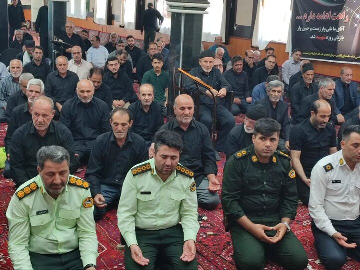 تصاویر/ اقامه نماز جمعه شهرستان چهاربرج