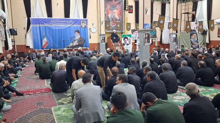 تصاویر/ مراسم سوگواری شهید آیت‌الله العظمی الامام سید علی خامنه‌ای (ره) در شهرستان چهاربرج