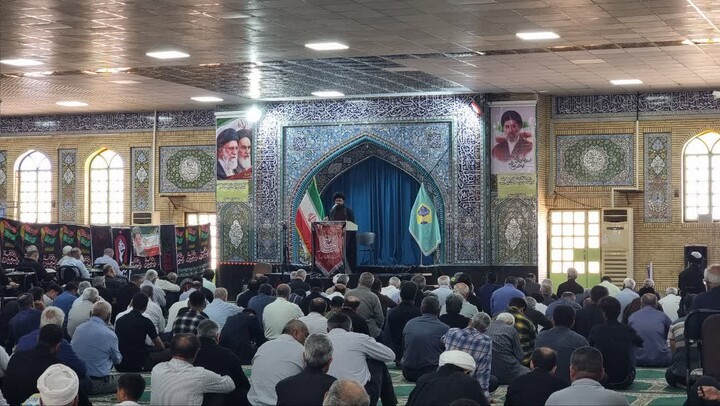 نماز جمعه گناوه به روایت تصویر