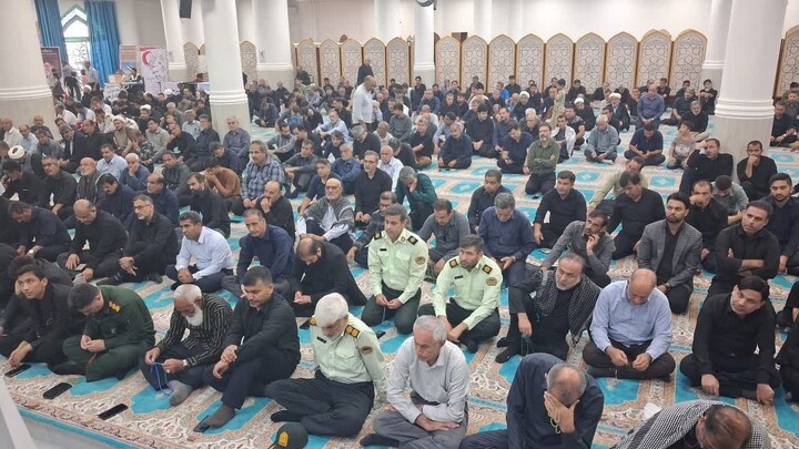 نماز جمعه جم به روایت تصویر
