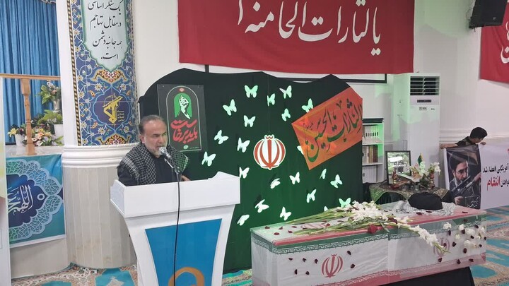 نماز جمعه جم به روایت تصویر
