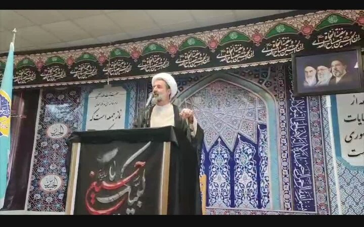 تصاویر/ آیین عبادی سیاسی نماز جمعه شهرستان ایجرود
