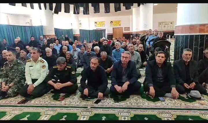 تصاویر/ آیین عبادی سیاسی نماز جمعه شهرستان ایجرود