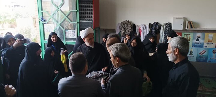 تصاویر/مراسم یاد بود آقای شهید ایران در مصلای ساوه