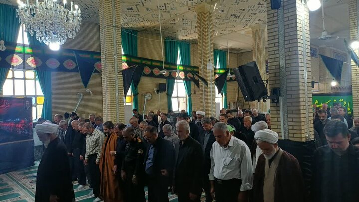 تصاویر/اقامه نماز عبادی سیاسی جمعه در زرندیه