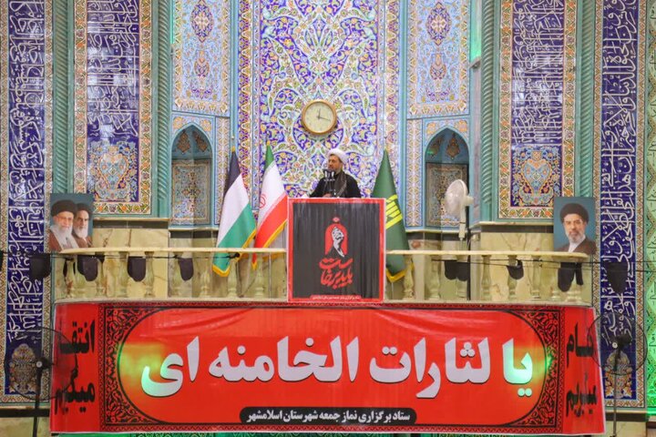 تصاویر/ اقامه نماز جمعه در اسلامشهر