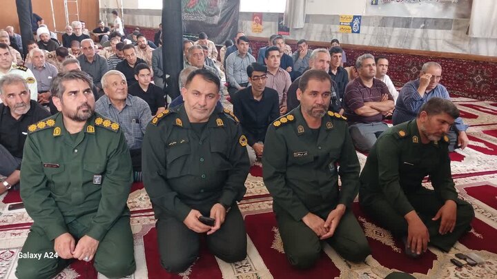 تصاویر/ اقامه نماز جمعه اصلاندوز