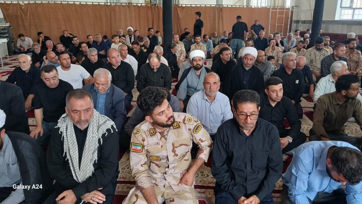 تصاویر/ اقامه نماز جمعه اصلاندوز