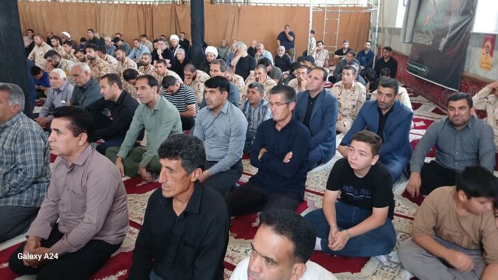 تصاویر/ اقامه نماز جمعه اصلاندوز