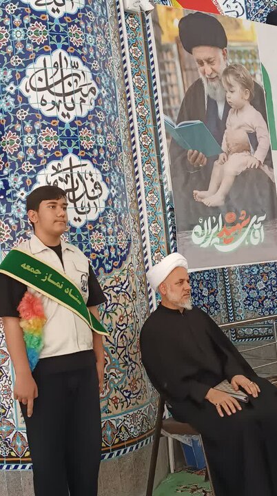 تصاویر/اقامه نماز عبادی سیاسی جمعه در ساوه