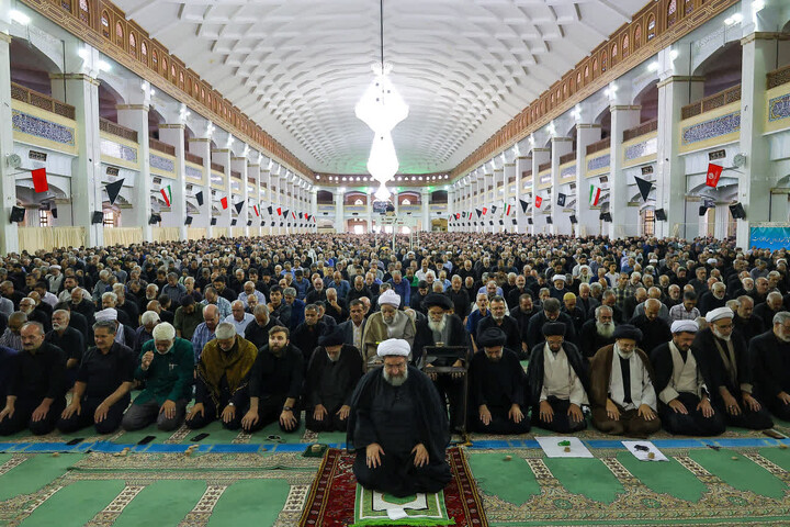 تصاویر/ آیین عبادی سیاسی نماز جمعه شهرستان تبریز