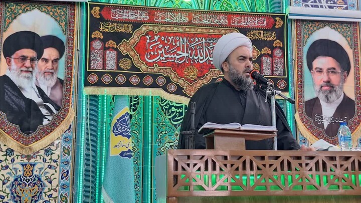 تصاویر/ آیین عبادی سیاسی نماز جمعه شهرستان ترکمنچای