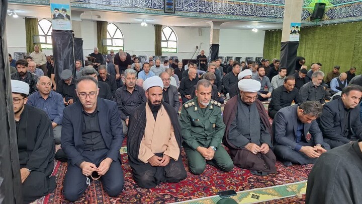 تصاویر/ آیین عبادی سیاسی نماز جمعه شهرستان ترکمنچای