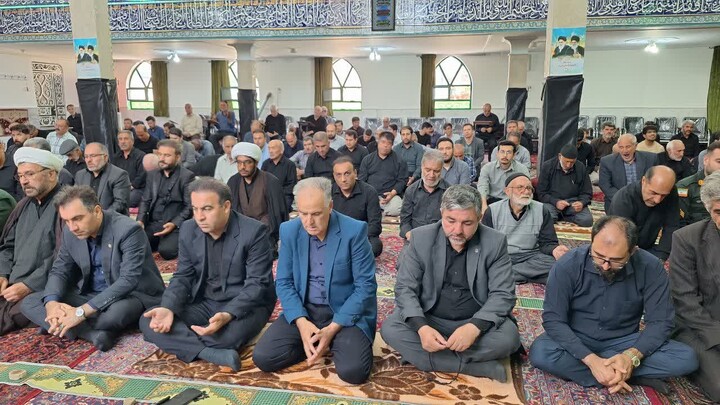 تصاویر/ آیین عبادی سیاسی نماز جمعه شهرستان ترکمنچای