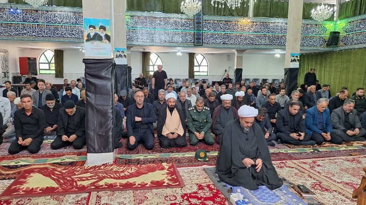 تصاویر/ آیین عبادی سیاسی نماز جمعه شهرستان ترکمنچای